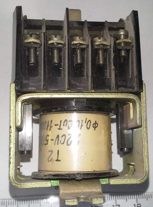 stykač VK6 24V 50Hz, 500V 6A , starší .. cena na dotaz / price on request