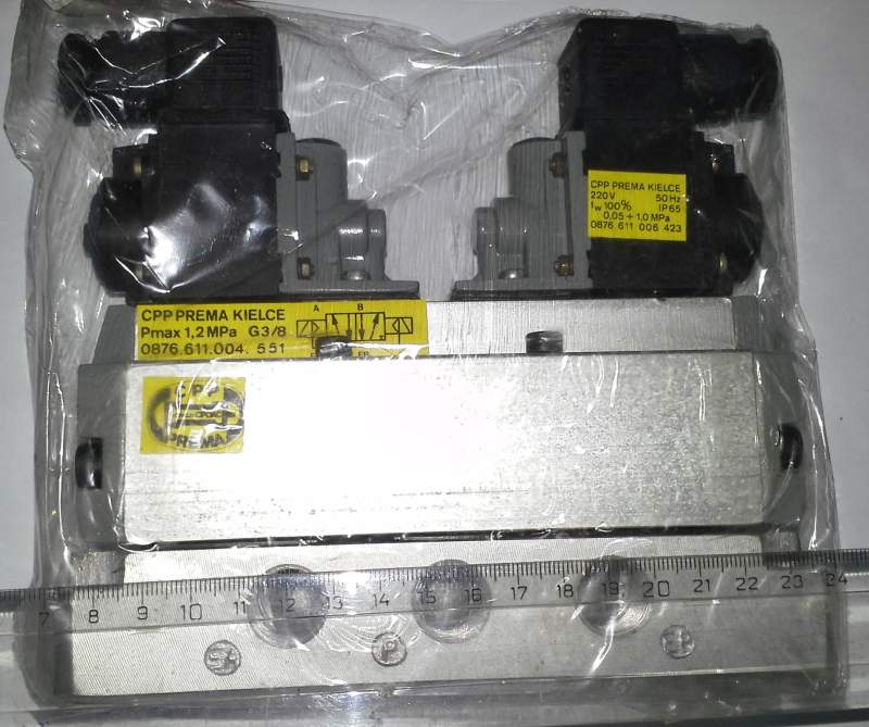 šoupátko 220V 50Hz, Pmax 1,2 MPa  .. cena na dotaz / price on request