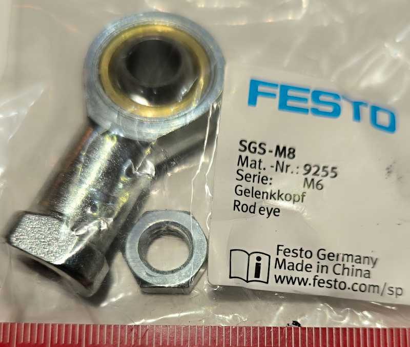 FESTO 9255 - SGS-M8 - kloubová hlavice
