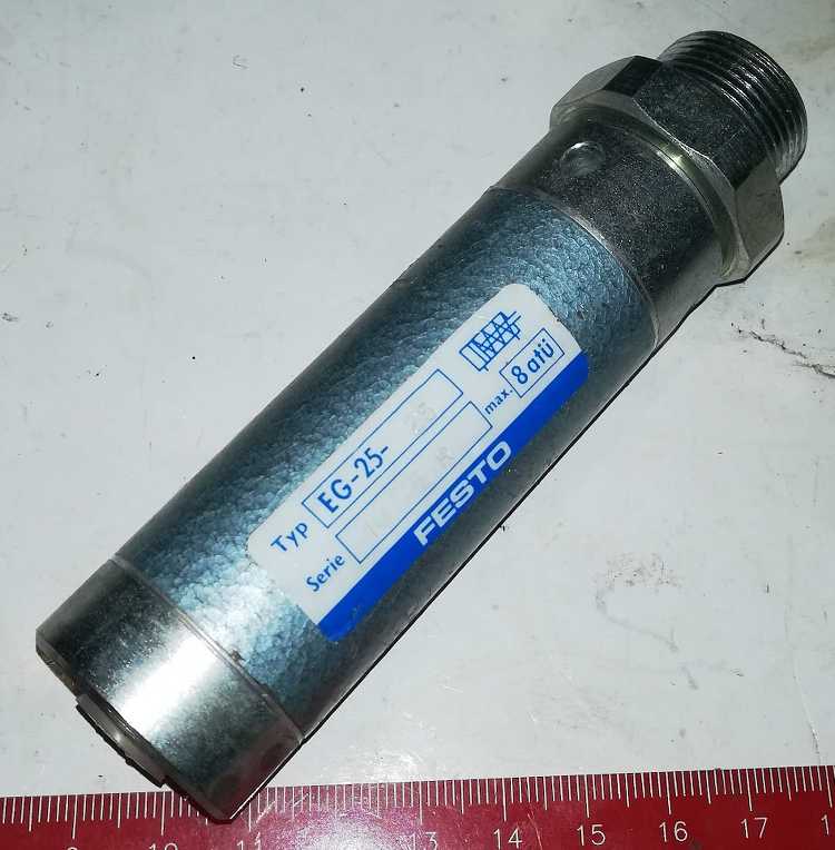 FESTO EG-25-25, upravený píst - vyčnívá 3mm
