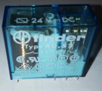 relé FINDER 40.52 24Vdc