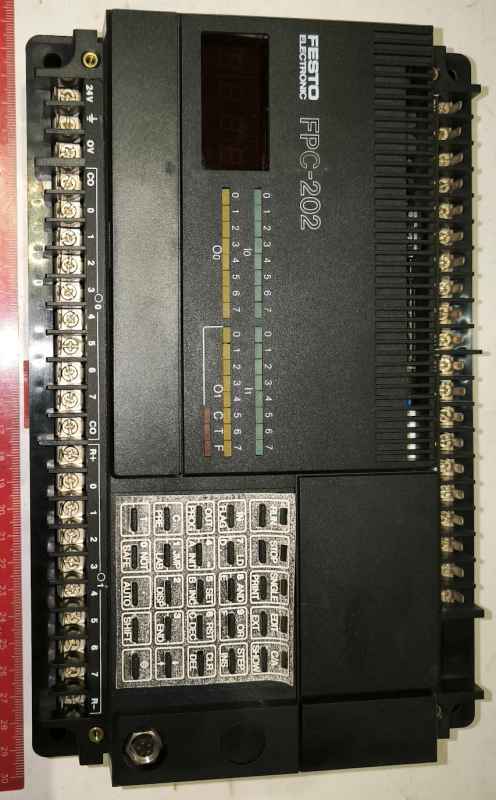 Festo FPC-202 PLC Programmable Logic Controller Module Unit  .. použitý / used .. cena na dotaz / price on request