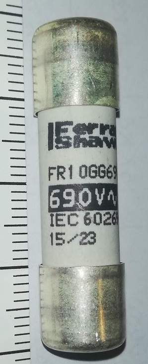 FR10GG69V2 fuse link 690V AC GG 2A