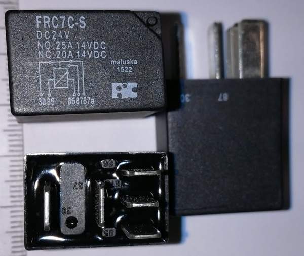 FRC7C-S - automobilové relé 24V 25A