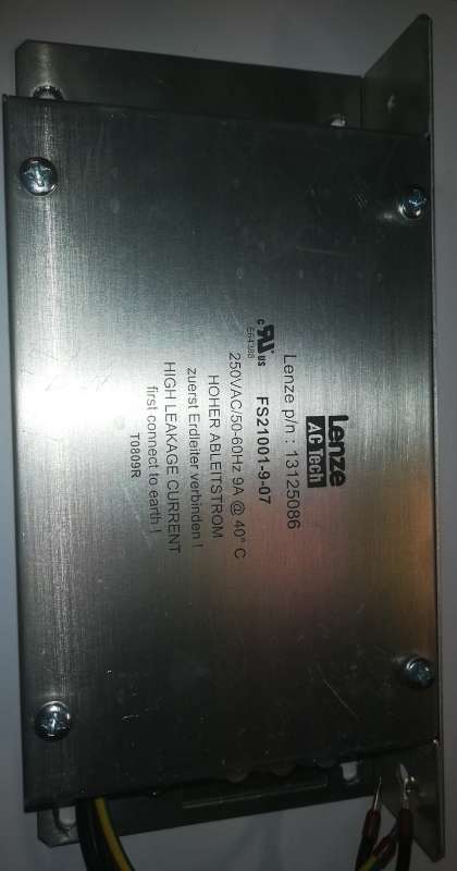 Lenze AC Tech FS21001-9-07 13125086 EMC-Filter   .. cena na dotaz / price on request