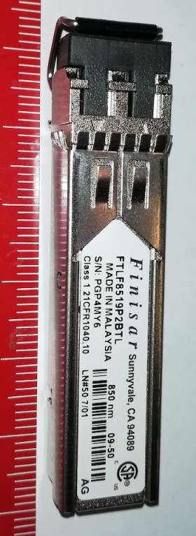 FTLF8519P2BTL - Transceiver Module Ethernet 2.125Gbps 850nm 3V ~ 3.6V LC Duplex Pluggable, SFP  .. cena na dotaz / price on request