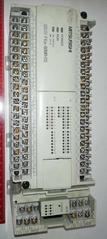 FX0N-60MR-DS + FX0N-8EYR-ES/UL .. použitý / used ..  cena na dotaz / price on request