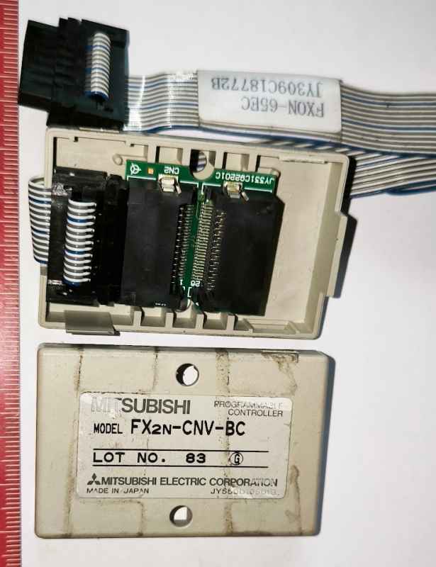 MITSUBISHI - FX2N-CNV-BC - adapter ..  použitý/used .. cena na dotaz / price on request
