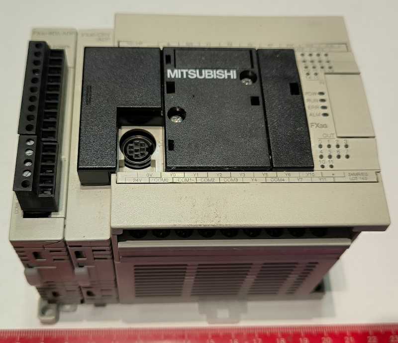 FX3G-24MR/ES + FX3U-4DA-ADP +  FX3G-CNV-ADP -  PLC Mitsubishi .. cena na dotaz / price on request