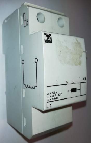 modul F&G L1 500V 35A/40°C 7.5uH   .. cena na dotaz / price on request