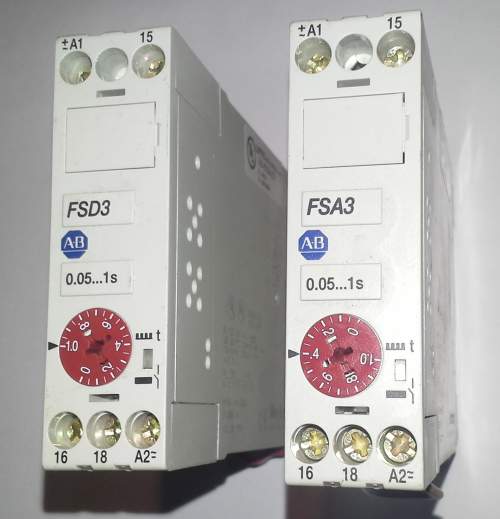 FSA3 - 0,05 .. 1s, Allen Bradley, starší, nutno otestovat  .. cena na dotaz / price on request