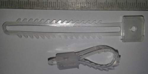 PE stahovací pásek, l=70mm, balení 100ks
