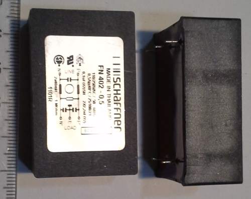 síťový filtr SCHAFFNER FN402-0,5-02