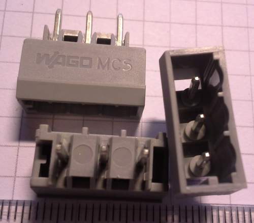 WAGO MCS 3pin..  balení 40ks za 100Kč