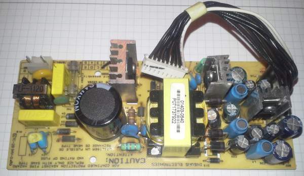 modul zdroje z DVD přehrávače