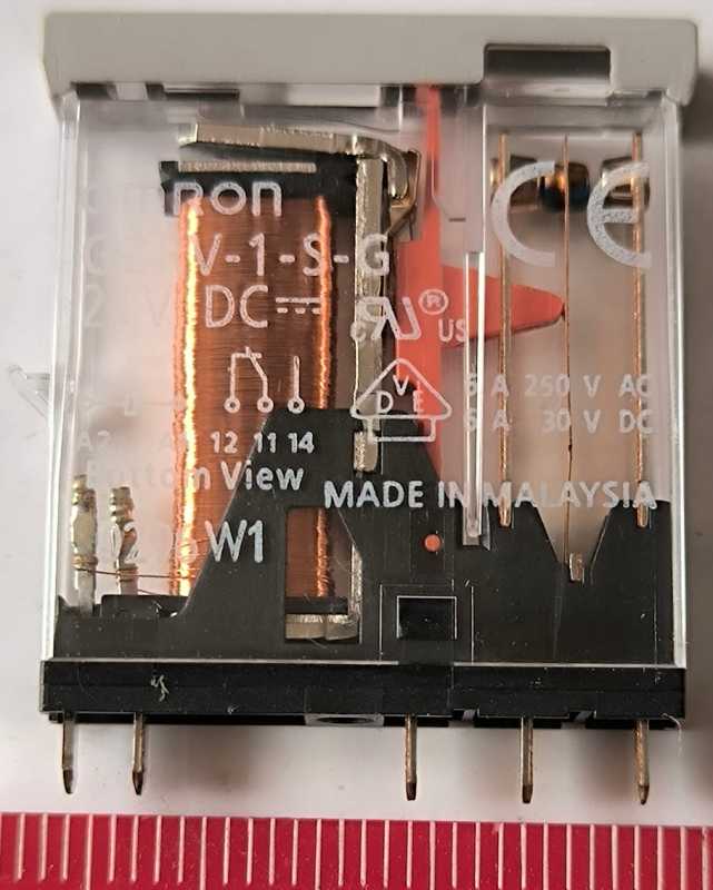 G2RV-1-S-G 21Vdc, relé OMRON