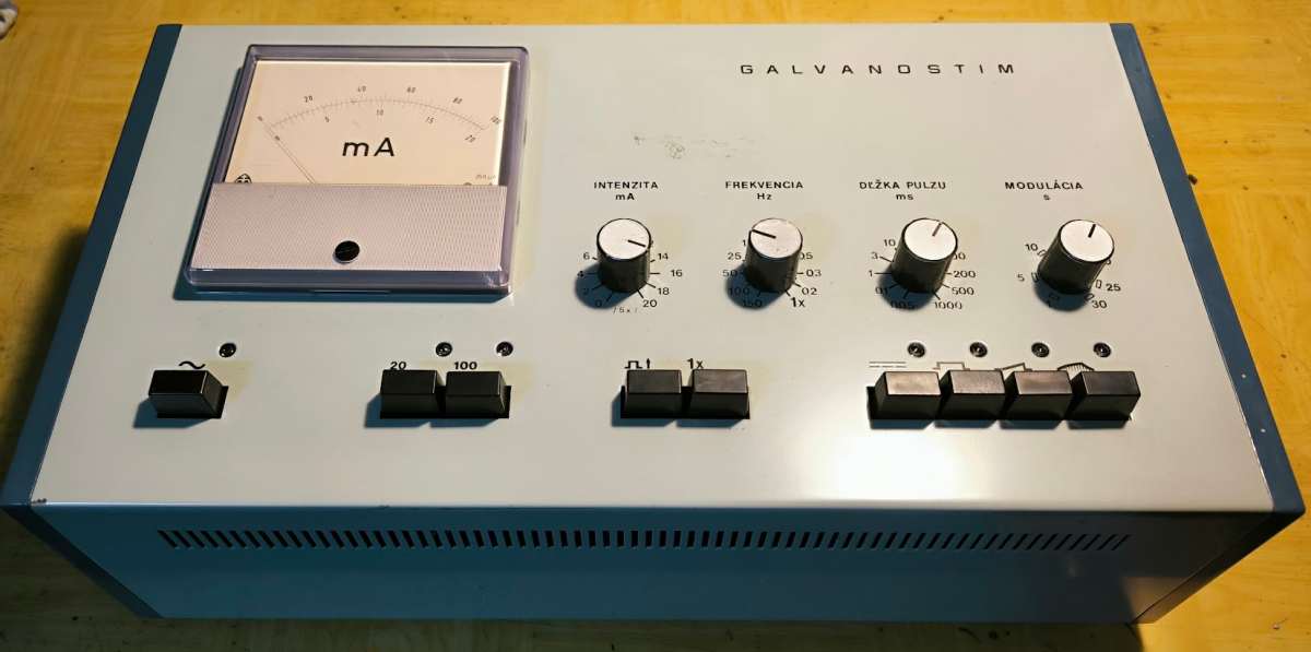 GALVANOSTIM - Chirana , netestováno, bez příslušenství   .. cena na dotaz / price on request