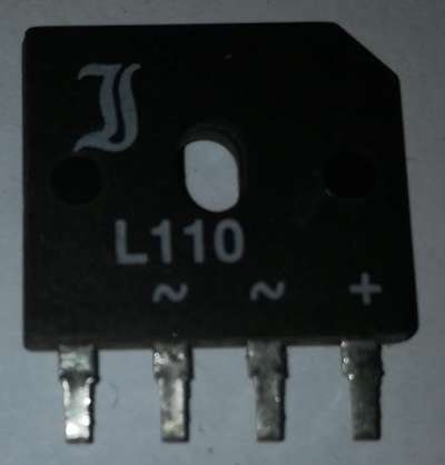 DIOTEC GBUL110 můstek - krátké vývody.. balení 25ks za 100Kč