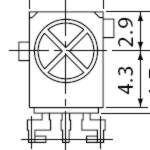 GP1UE281RKVF - IR Detecting Unit .. cena na dotaz / price on request