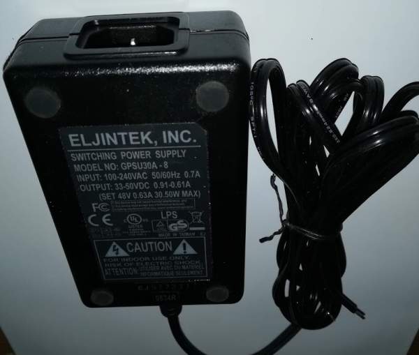GPSU30A-8 - zdroj 100-240Vac / 48V 0,63A, nutno otestovat, na náhradní díly
