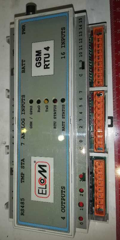 ELCOM GSM RTU4 .. použitý / used   .. cena na dotaz / price on request