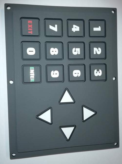 GTK-16-TF-Quer  - Numpad with 16 Keys and 4 Cursor Keys   .. cena na dotaz / price on request