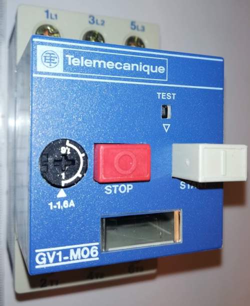 GV1-M06 - motor circuit breaker  1-1,6A .. cena na dotaz / price on request