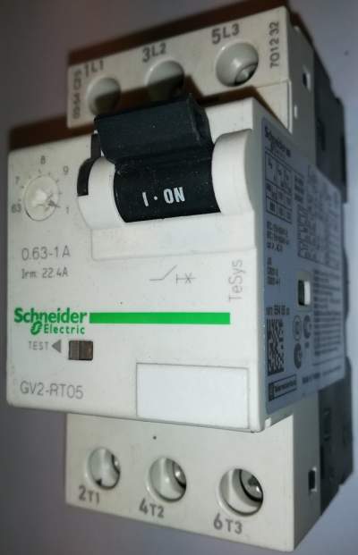 GV2-RT05 .. Motorový jistič