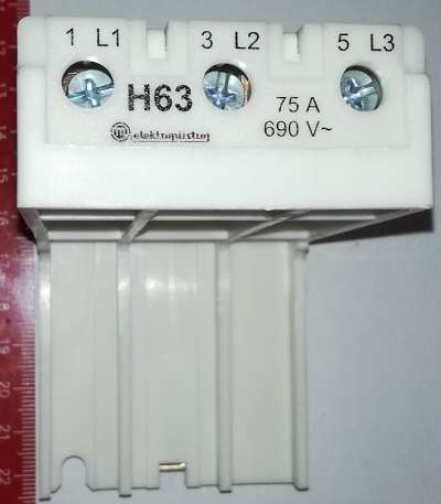 H63 adapter Elektropřístroj  .. cena na dotaz / price on request