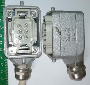 HAN-E6M HARTING 16A 380V -  použitý / used
