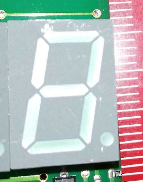 HDSP-5601 zapájený v desce, profipájení .. balení 10ks