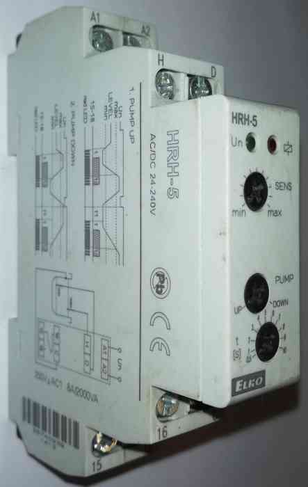 Dvojúrovňový hladinový spínač HRH-5 /UNI