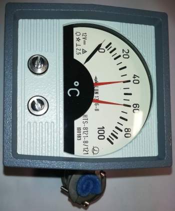 ukazovatel teploty HTS-8121-8/121 0-100°C.. cena na dotaz / price on request