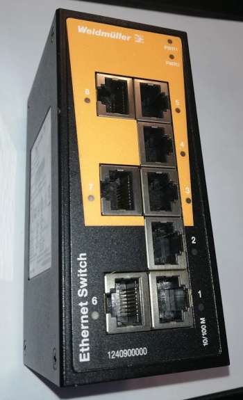 IE-SW-BL08-8TX - WEIDMÜLLER - Switch Ethernet, DIN