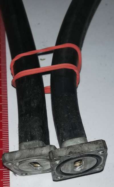 vlnovod ohebný 65cm délka, starší, 154 IEC-PBR 220, URG III OI/I OUASAR FLEX TWISTABLE