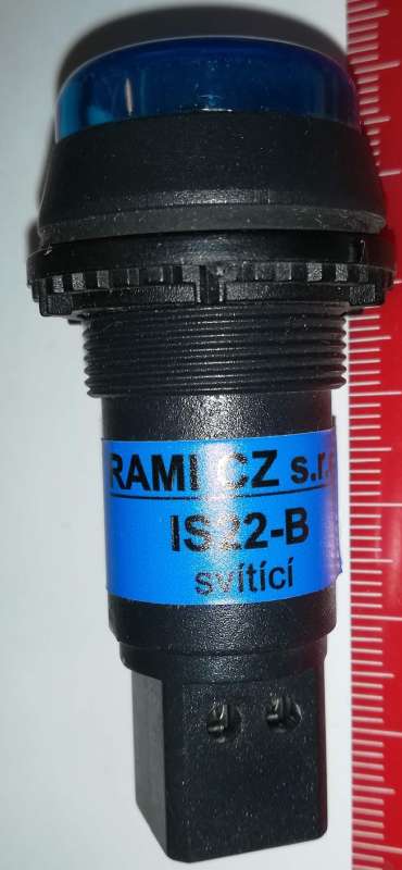 IS22-B signálka 230V svítící