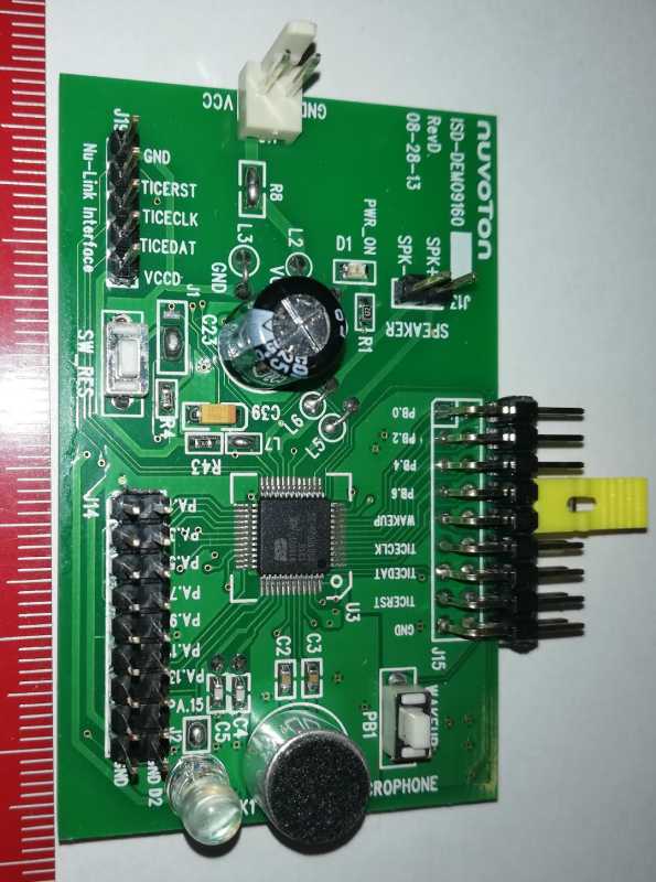 ISD-DEMO9160V  Development tools NUVOTON