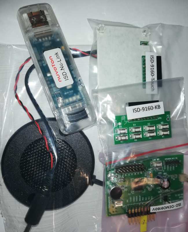 není skladem - ISD-DMK_9160 Development kit NUVOTON