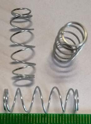 IZOSTAT - pružina síťového izostatu 72-4072-01 .. balení 50ks za 100Kč