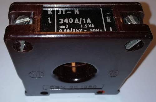 JT-N 340A/1A Proudový transformátor .. cena na dotaz / price on request