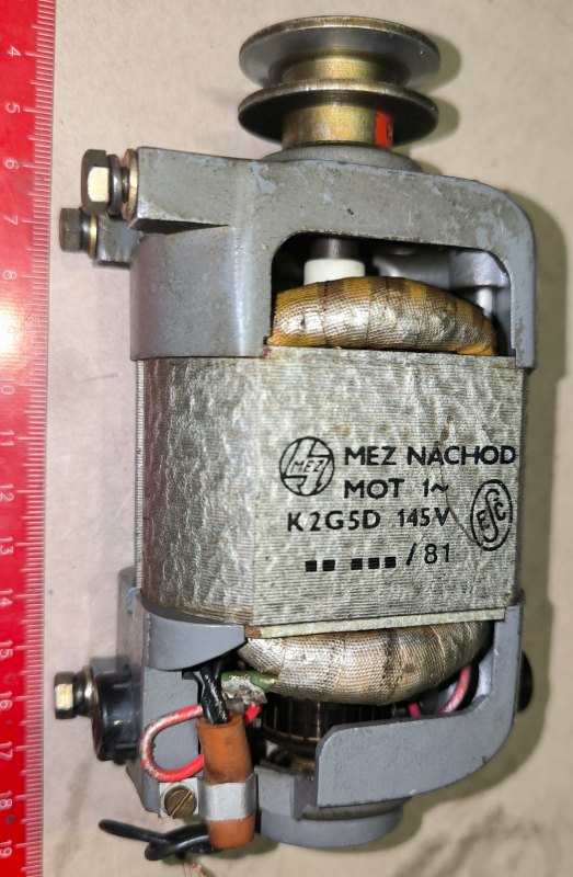motor MEZ K2G5D 145V, použitý, otestován .. cena na dotaz / price on request (004)