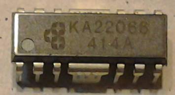 KA22066 - 4.0W DUAL AUDIO POWER AMP.