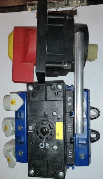 Kraus & Naimer KG160 Disconnect Switch 45A 440VAC 3P, sestava .. použitý/used