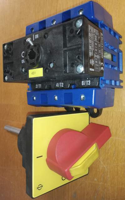 Kraus & Naimer KG160 Disconnect Switch 440VAC 3P 45A .. použitý/used