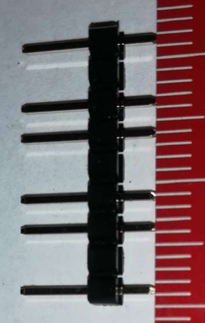 lámací lišta 9 pozic, osazeno 6 pozic ..  balení 200ks za 90Kč