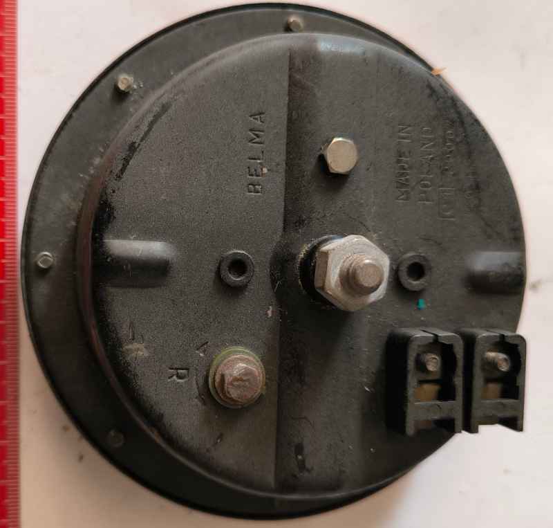klakson BELMA, Polsko, otestován na 12V  .. použitý / used