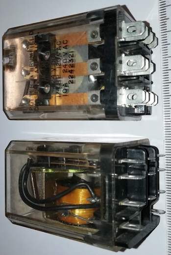 Potter & Brumfield - KUP-14DE5-24 - KU-4600-1 - Relay, Control. 3PDT 10 Amp 24VDC.  .. cena na dotaz / price on request