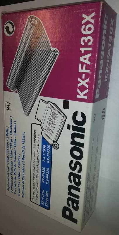 Faxová fólie Panasonic KX-FA136X - originální