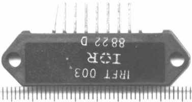 IRFT003  RECTIFIER - BRIDGE , 60V 6.1A POWERLINE 1  .. cena na dotaz / price on request