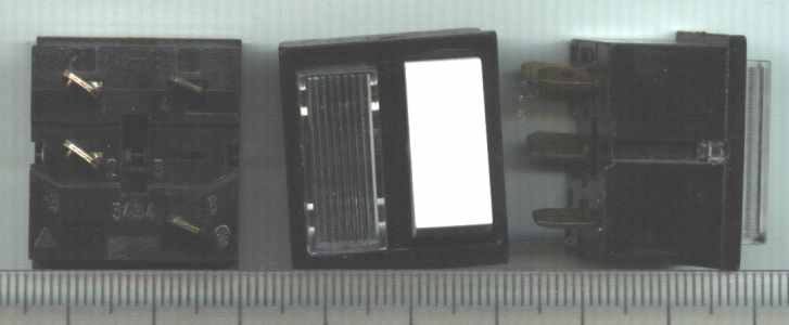 není skladem - 3454-21614 - bílá - 1-pól sp. se sig. . .. balení 25ks za 100Kč